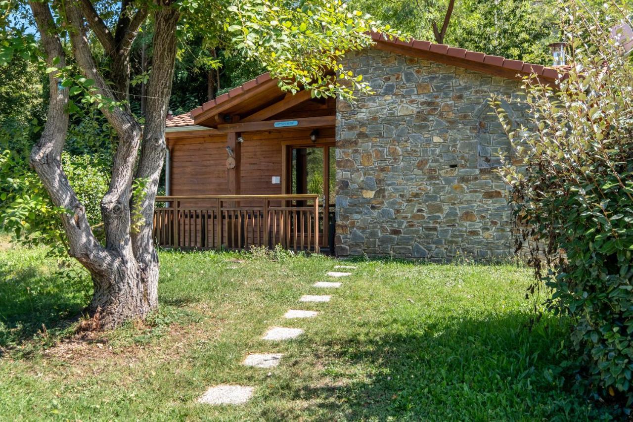 Le Hameau Du Comte De Foix - 11 Chalets En Ariege Mercus-Garrabet Exterior foto